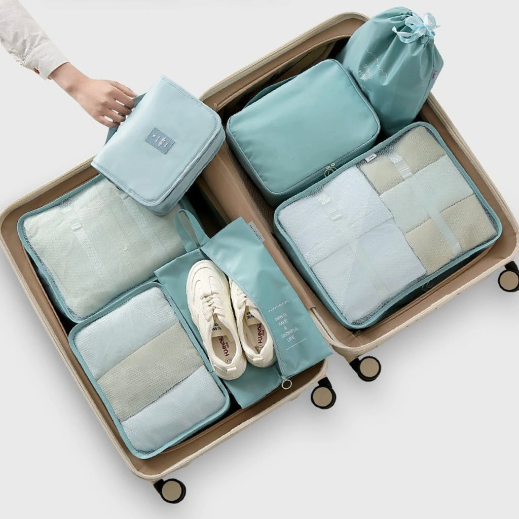 NOMADLY™ – Pack de Rangement Voyage 6 Pièces