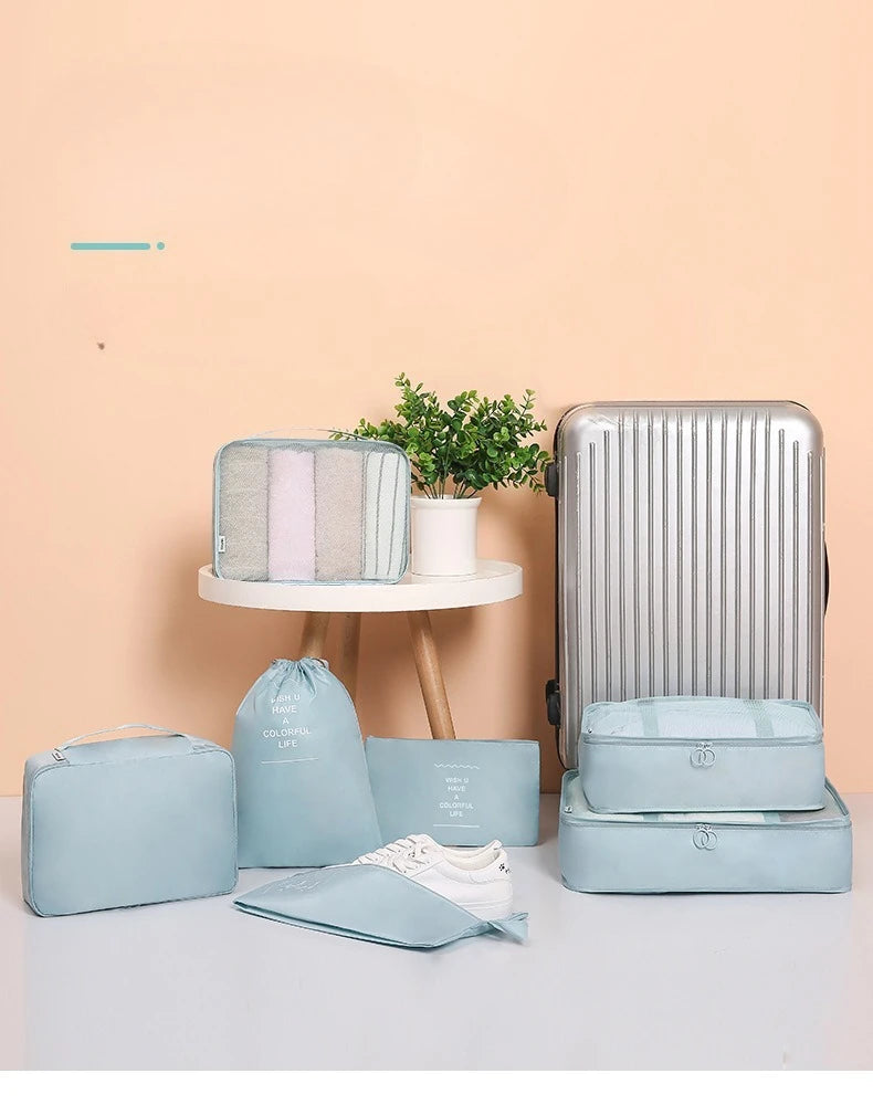 NOMADLY™ – Pack de Rangement Voyage 6 Pièces