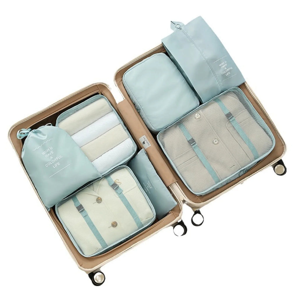 NOMADLY™ – Pack de Rangement Voyage 6 Pièces